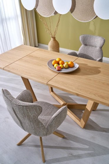 Rozkladací jedálenský stôl MASSIVE 3 160(250)x90 dub prírodný