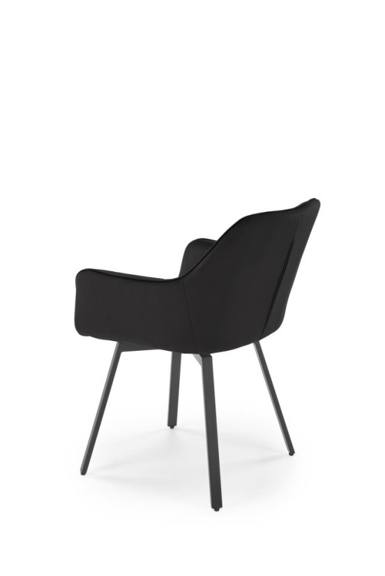 Jedálenská stolička / kreslo K588 čierna