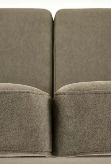 Dvojmiestna pohovka MILANO 2S zelená/tmavý orech