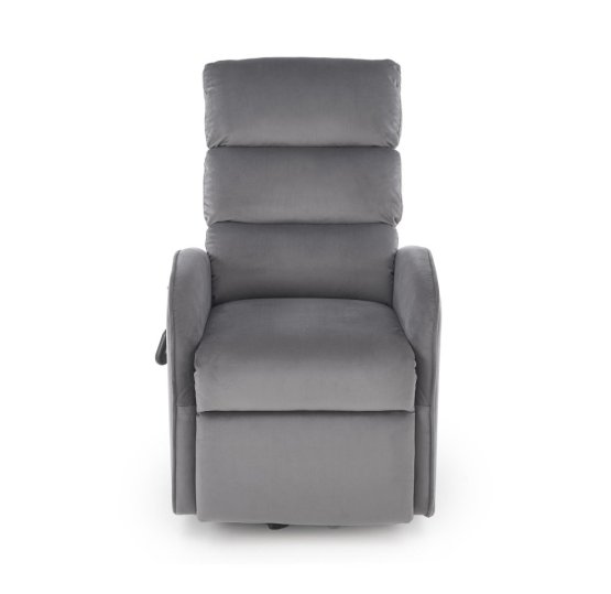 Relaxačné kreslo MARONI sivé