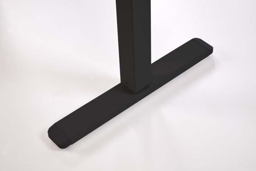 Výškově nastavitelný psací stůl B54 černý