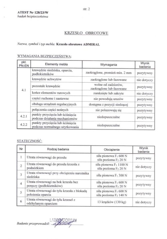 Kancelárska stolička ADMIRAL sivá/čierna