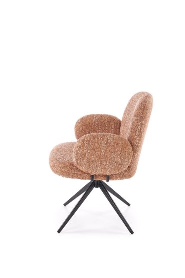 Jedálenská stolička / kreslo K568 škoricová