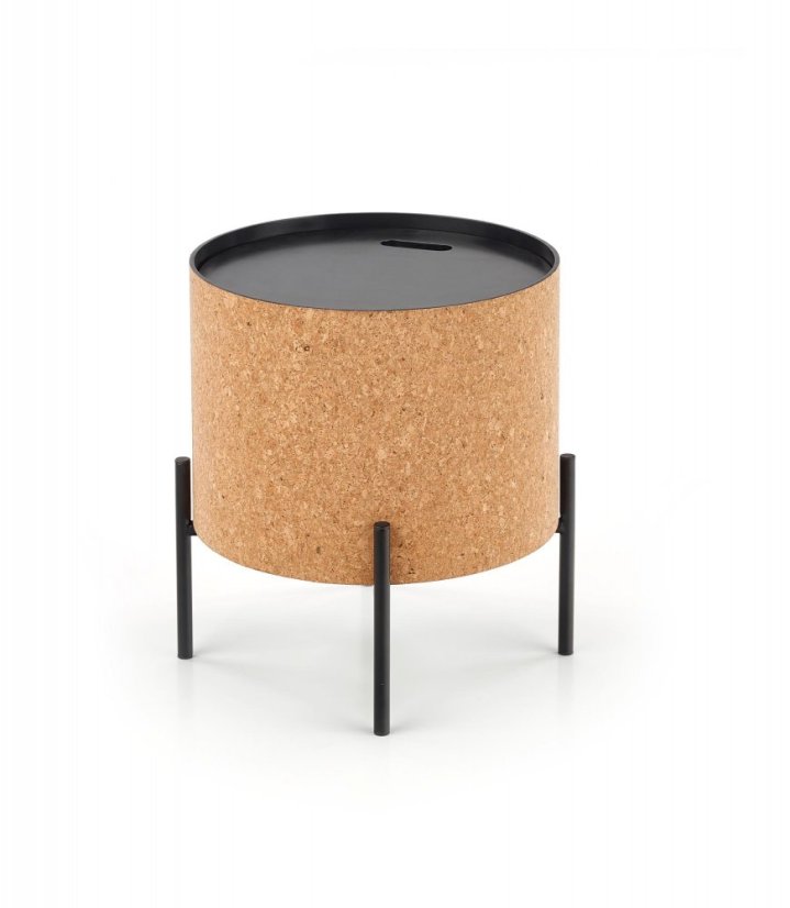 Konferenční stolek SASHA přírodní/černý