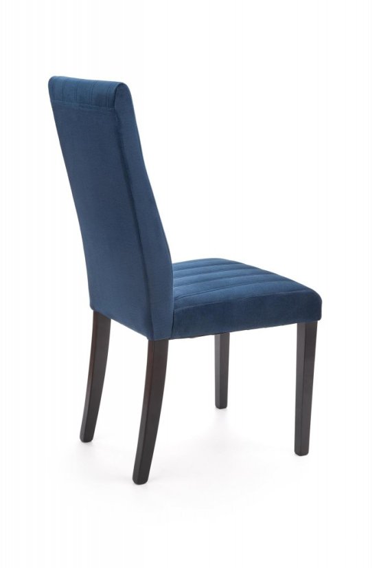 Jedálenská stolička DIEGO 2 velvet modrá