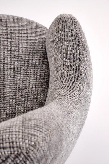 Jedálenská stolička / kreslo K564 sivá