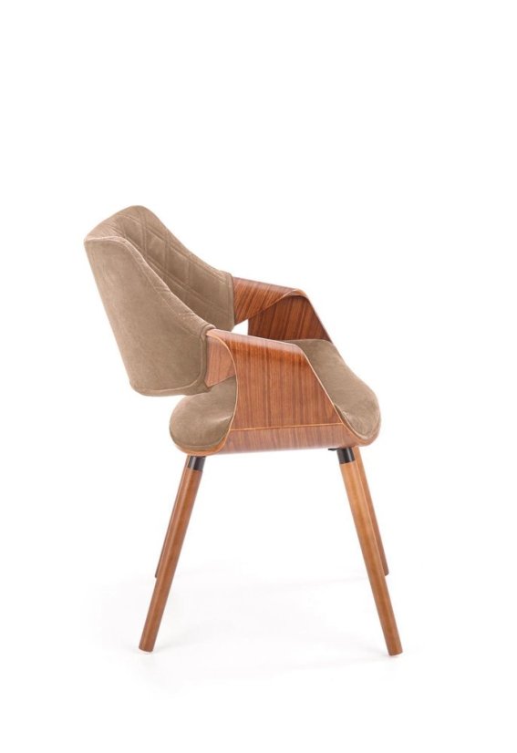 Jedálenské kresielko K396 velvet béžové