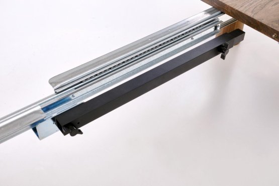 Rozkladací jedálenský stôl MELTON 200(300)x101 svetlý orech