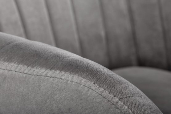 Jedálenská stolička / kreslo K429 sivá