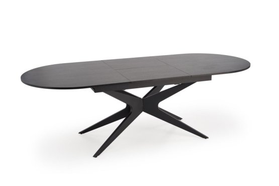 Rozkladací jedálenský stôl SANDRO 180(240)x100 čierny