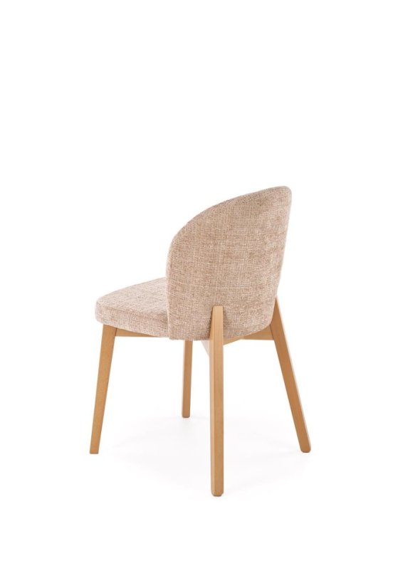 Jídelní židle BASSO dub přírodní/béžová