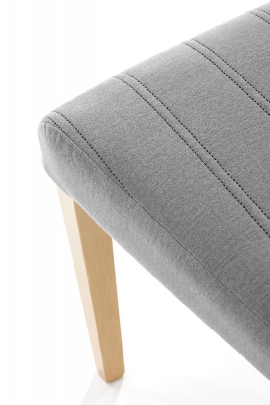 Jedálenská stolička DIEGO 3 velvet svetlo sivá