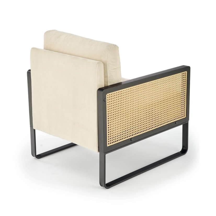 Kreslo ILARIO béžové/čierne