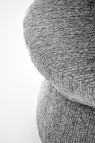 Otočné jedálenské kreslo K581 sivá