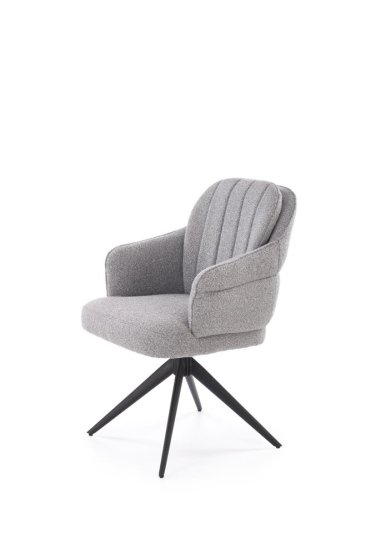 Jedálenské kreslo K570 sivá