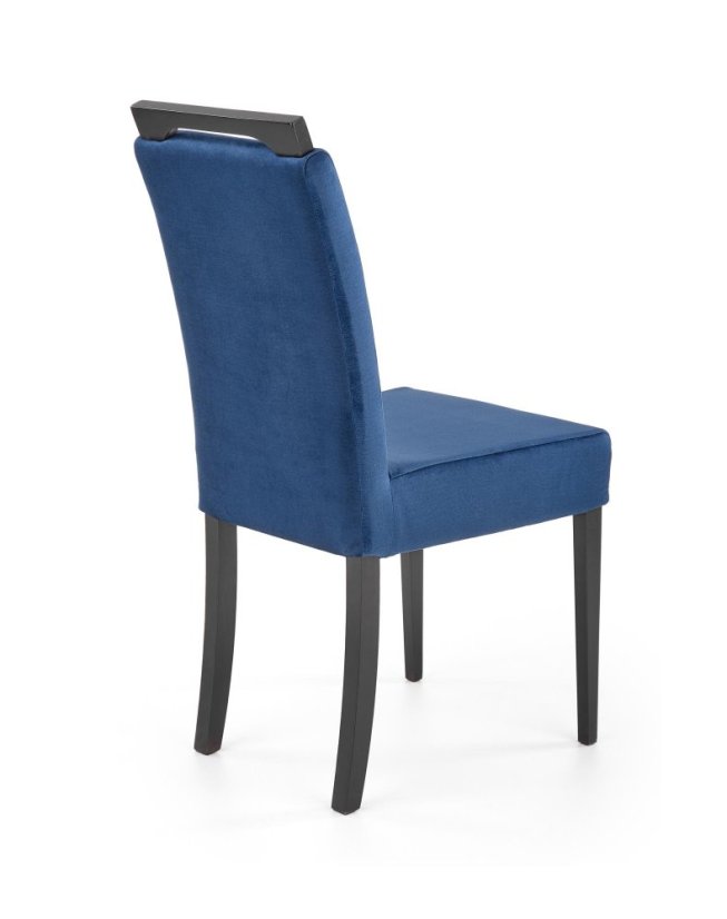 Jídelní židle CLARION 2 velvet modrá