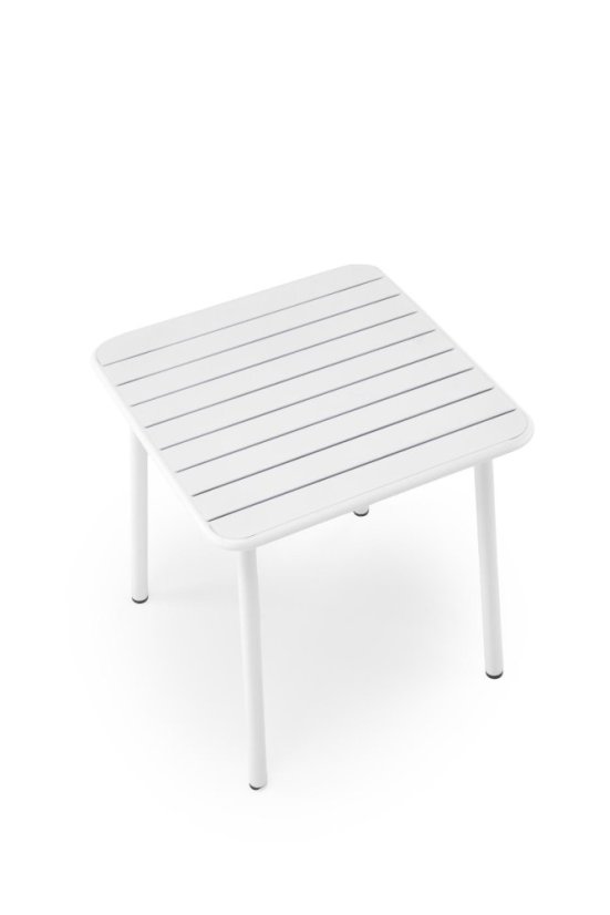 Záhradný stôl BOSCO 70x70 biely