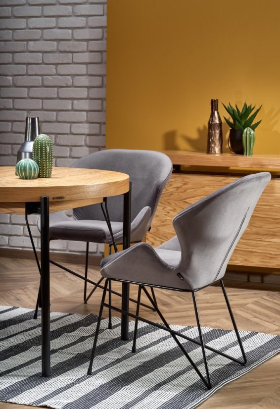 Rozkládací jídelní stůl INFERNO 100(300)x100 dub přírodní