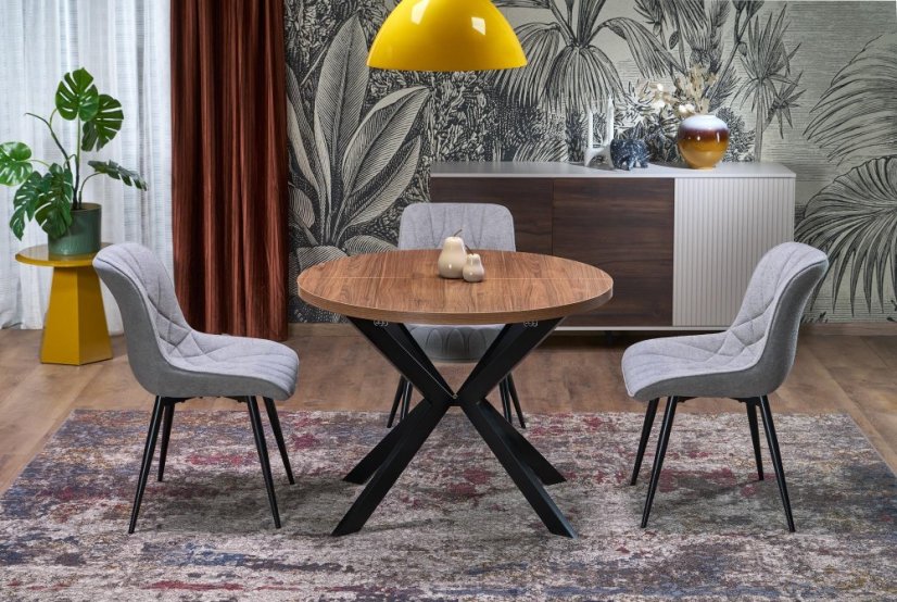 Jedálenská stolička K567 sivá