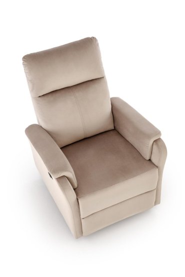 Elektrické relaxačné kreslo CROCUS béžové