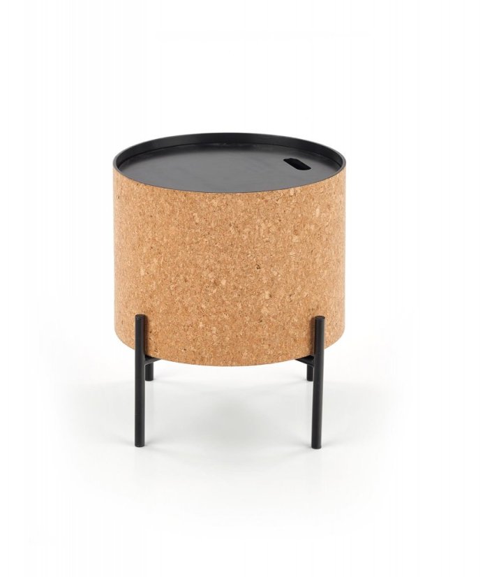 Konferenční stolek SASHA přírodní/černý