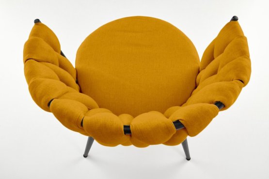 Jedálenská stolička / kreslo K516 horčicová