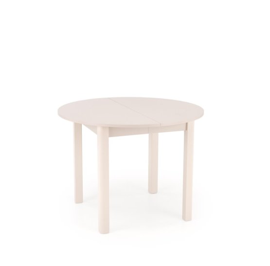 Okrúhly rozkladací jedálenský stôl RINGO 102(142)x102 kašmír