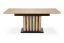 Rozkladací jedálenský stôl LAMELLO 130(180)x80 dub artisan/čierny