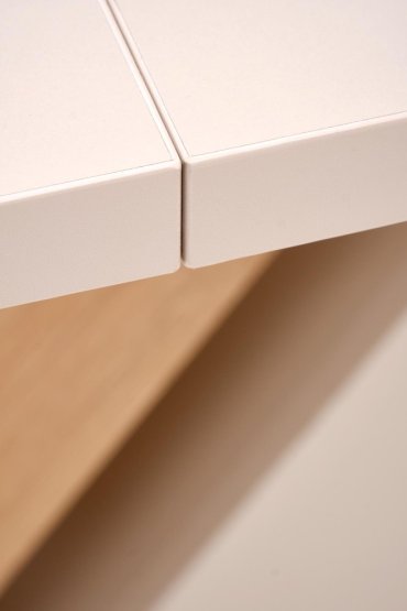 Rozkladací jedálenský stôl BRANDON 160(200)x90 kašmír/dub cremona