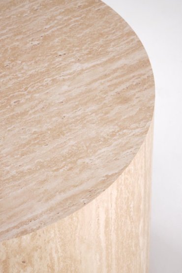 Konferenčný okrúhly stolík TRAVERTINO S 45