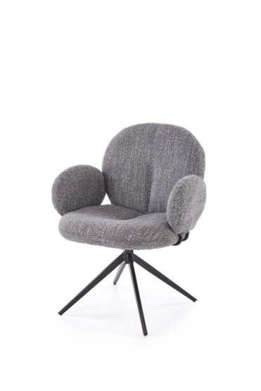 Jídelní židle / křeslo K568 šedá