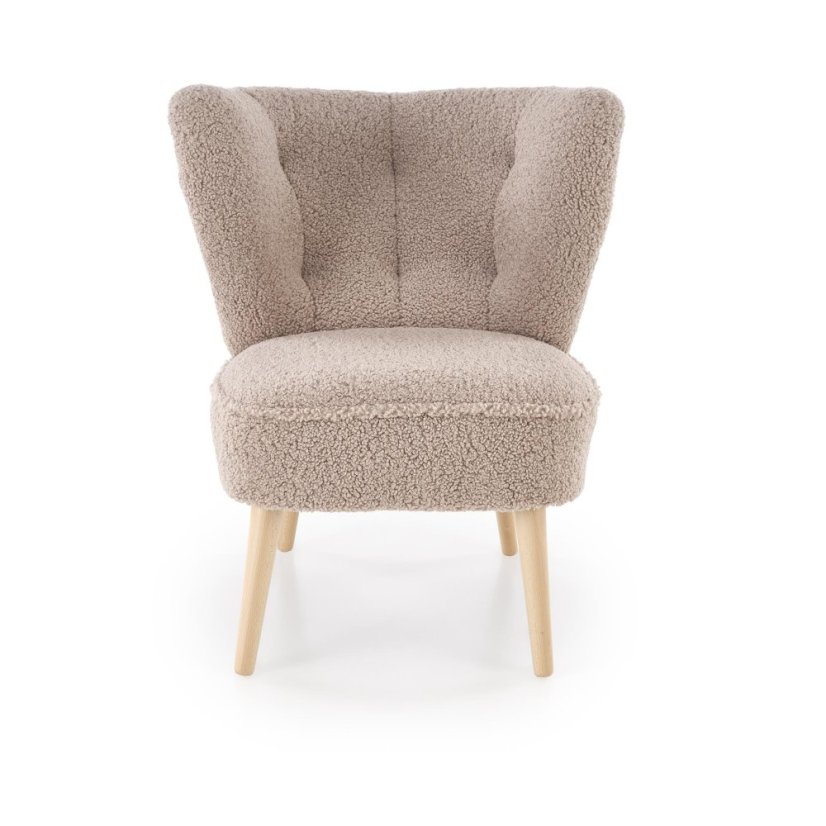 Čalúnené kreslo MOCCA cappuccino