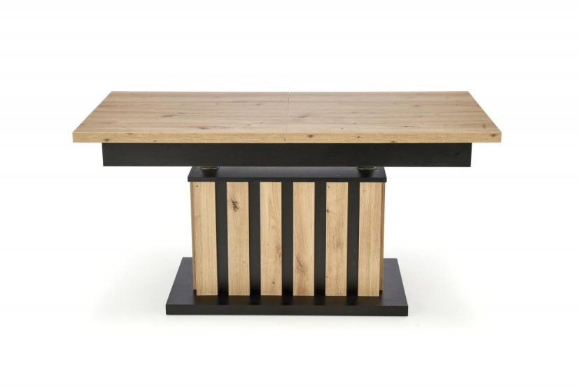 Konferenčný stolík BARETTI dub artisan/čierny
