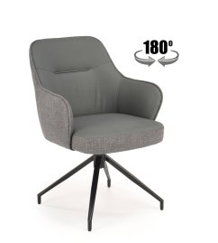 Jídelní křeslo K527 šedé