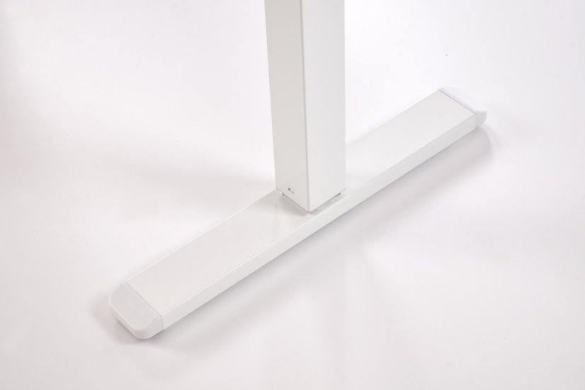 Výškově nastavitelný psací stůl B54 bílý