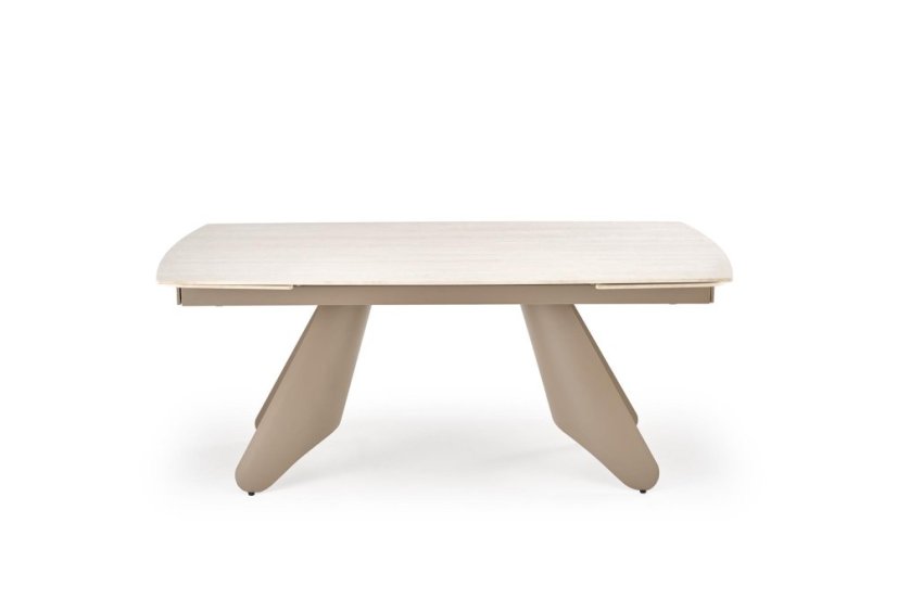 Rozkládací jídelní stůl SALIX 180(260)x90 traventin/kašmír