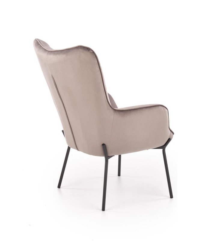 Křeslo CASTEL šedé