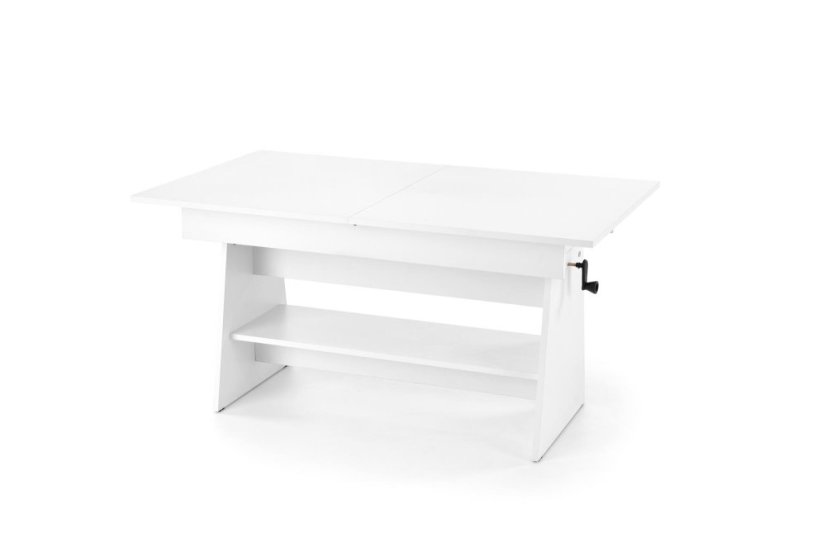 Rozkládací konferenční stolek ERIKA bílá