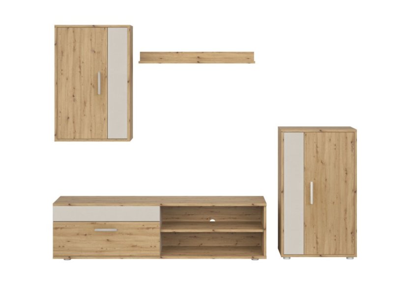 Obývacia zostava BENSON dub artisan/kašmír