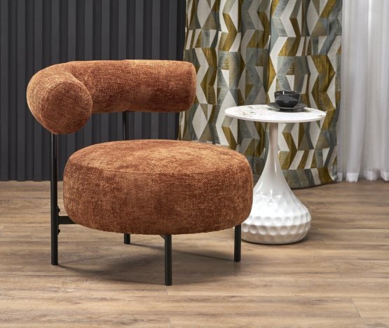 Křeslo HAZARD skořicové