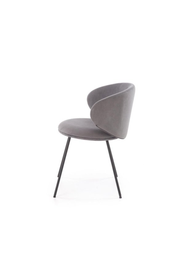 Jedálenská stolička K587 sivá