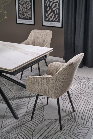 Jídelní židle / křeslo K576 béžová