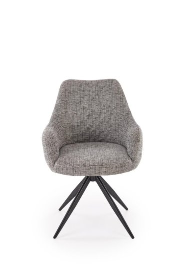 Jedálenská stolička / kreslo K564 sivá