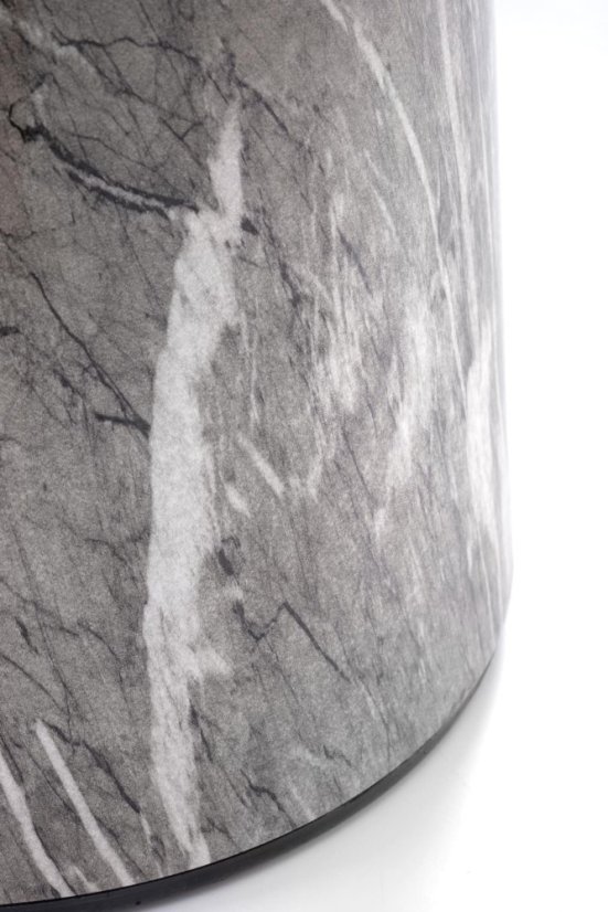 Konferenčný stolík ROSA biely mramor/sivý mramor