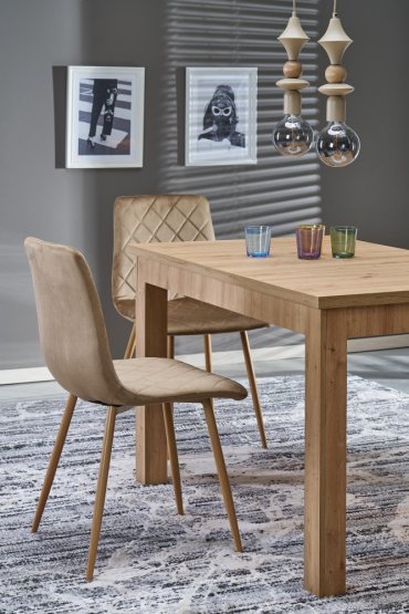 Rozkladací jedálenský stôl GIZMO 120(160)x75 dub artisan
