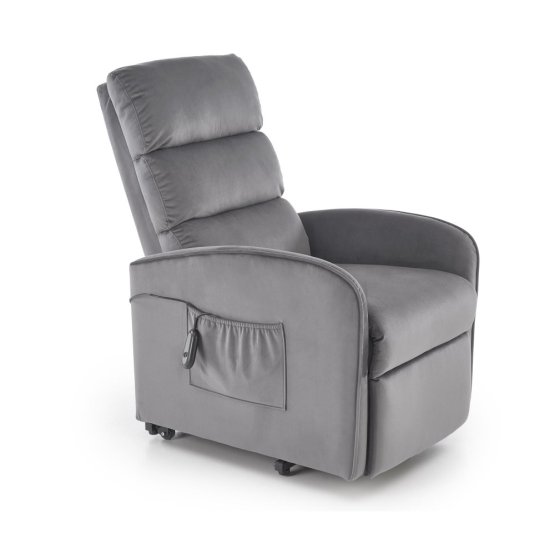 Relaxačné kreslo MARONI sivé