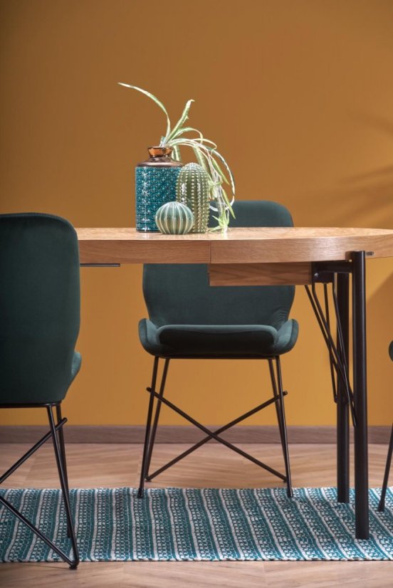 Rozkládací jídelní stůl INFERNO 100(300)x100 dub přírodní