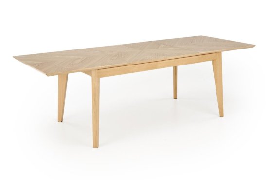 Rozkladací jedálenský stôl EDMONDO 160(240)x90 dub prírodný