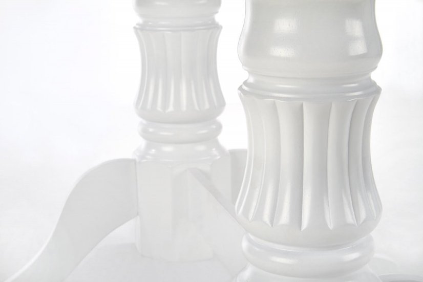 Rozkládací jídelní stůl JOSEPH 150(190)x90 bílý