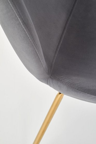 Jedálenská stolička K381 sivá